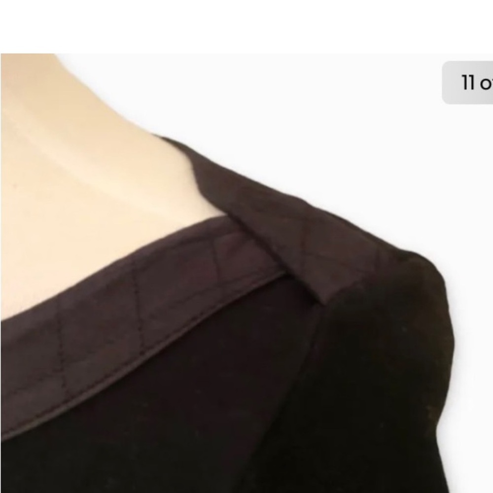 EXCELLENT LIKE NEW! Chanel 3/4 length sleeve Top Beauty Counter Top - Picture 6 of 14